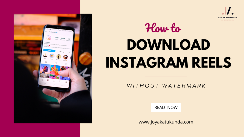 download instagram reels video without watermark