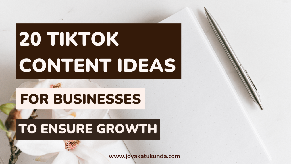 TikTok content ideas for businesses