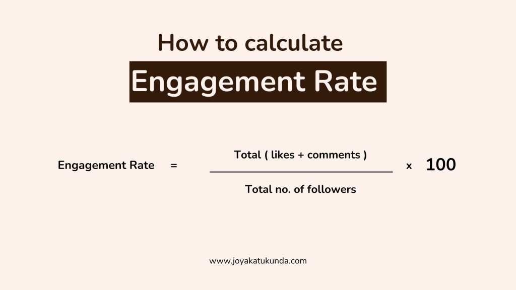 how to calculate engagement rate on Instagram